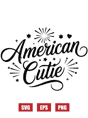 American Cutie Svg