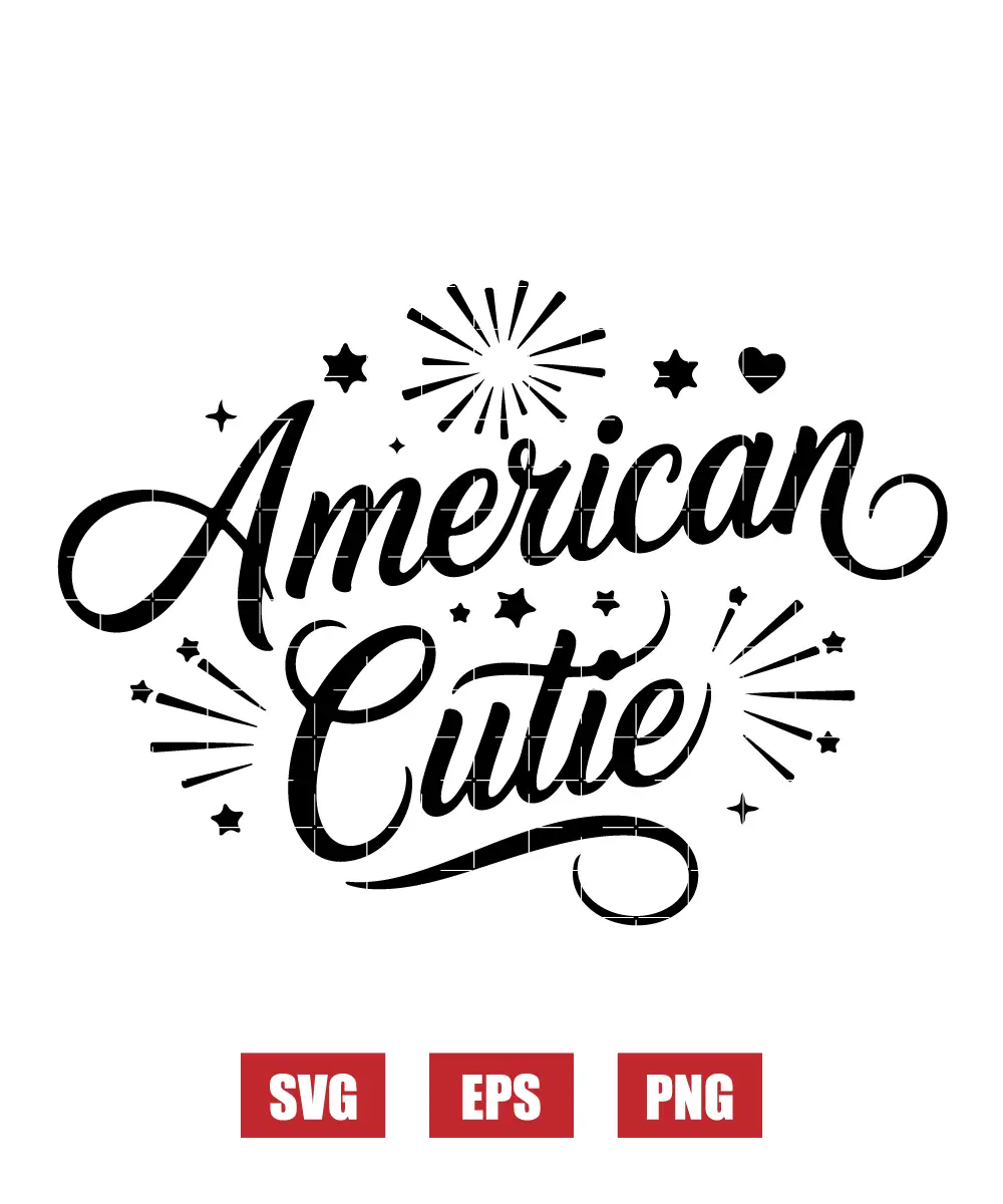 American Cutie Svg