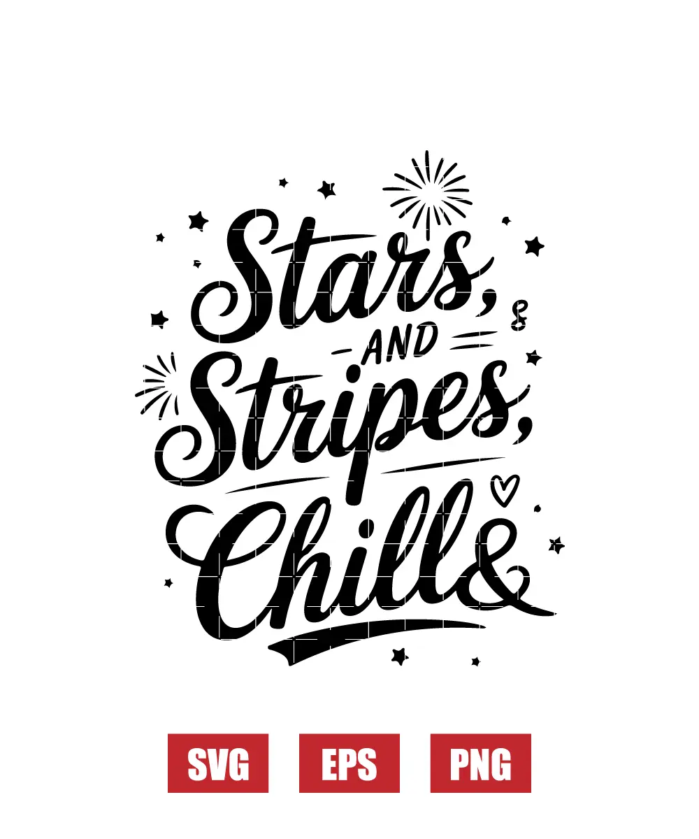 Stars, Stripes & Chills Svg
