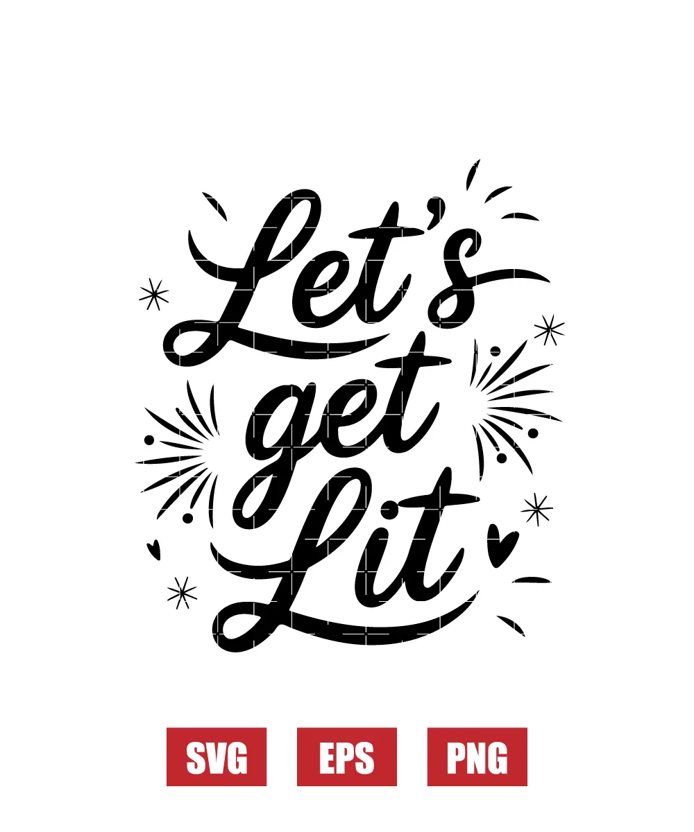 Let's Get Lit Svg