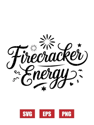 Firecracker Energy Svg
