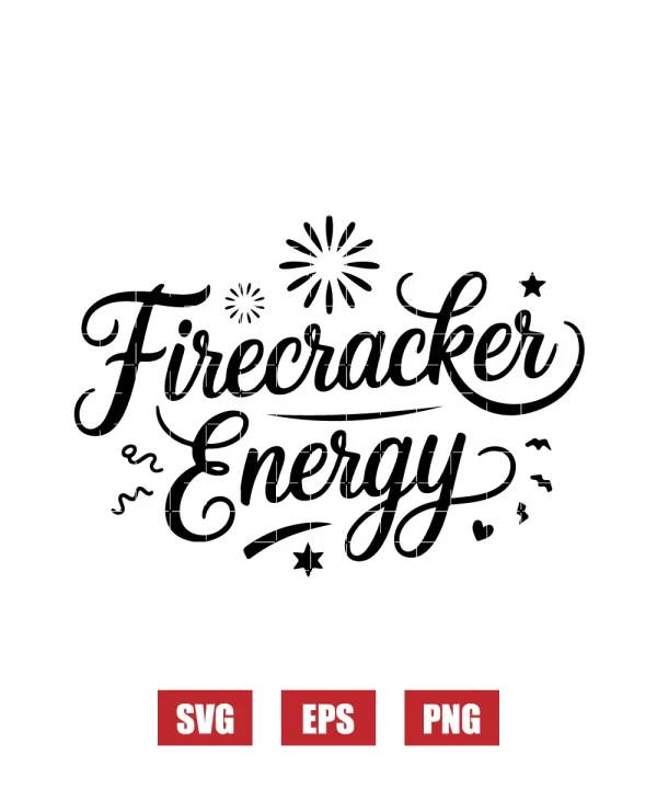 Firecracker Energy Svg