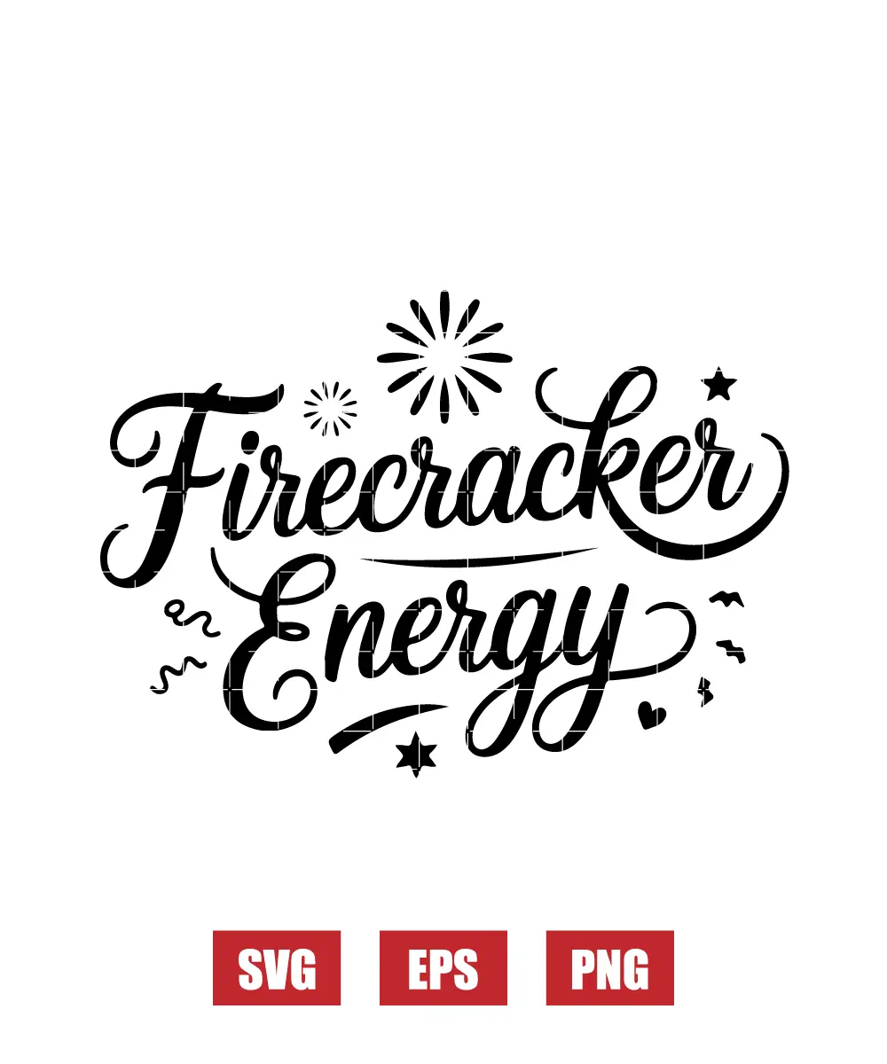 Firecracker Energy Svg