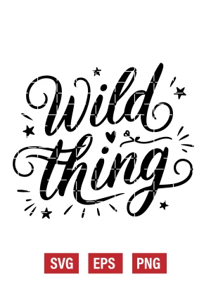 Wild Thing Svg