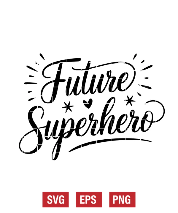 Future Superhero Svg