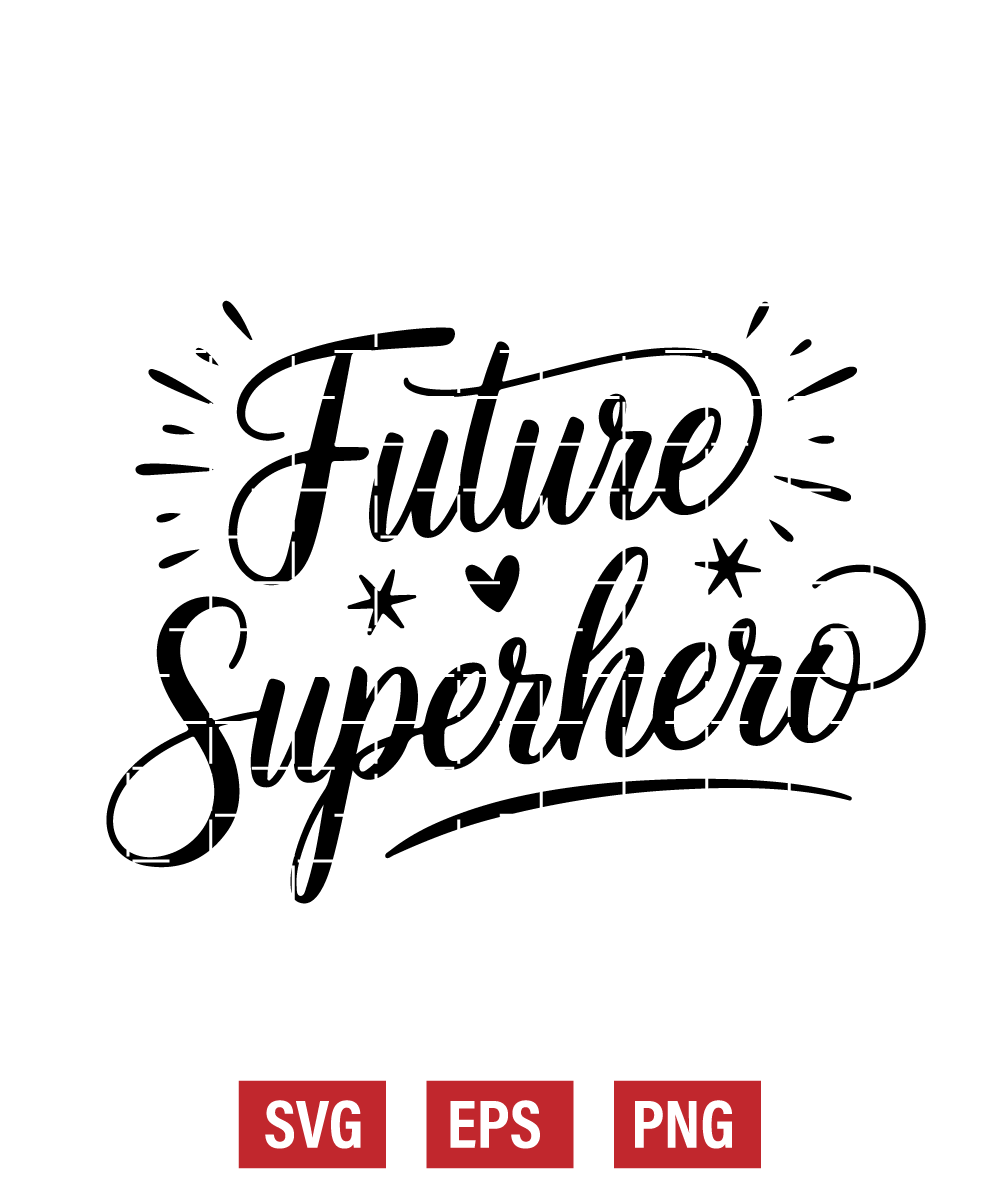 Future Superhero Svg