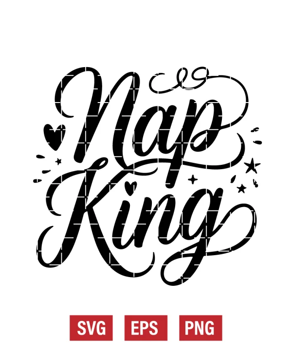 Nap King Svg