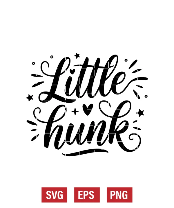 Little Hunk Svg