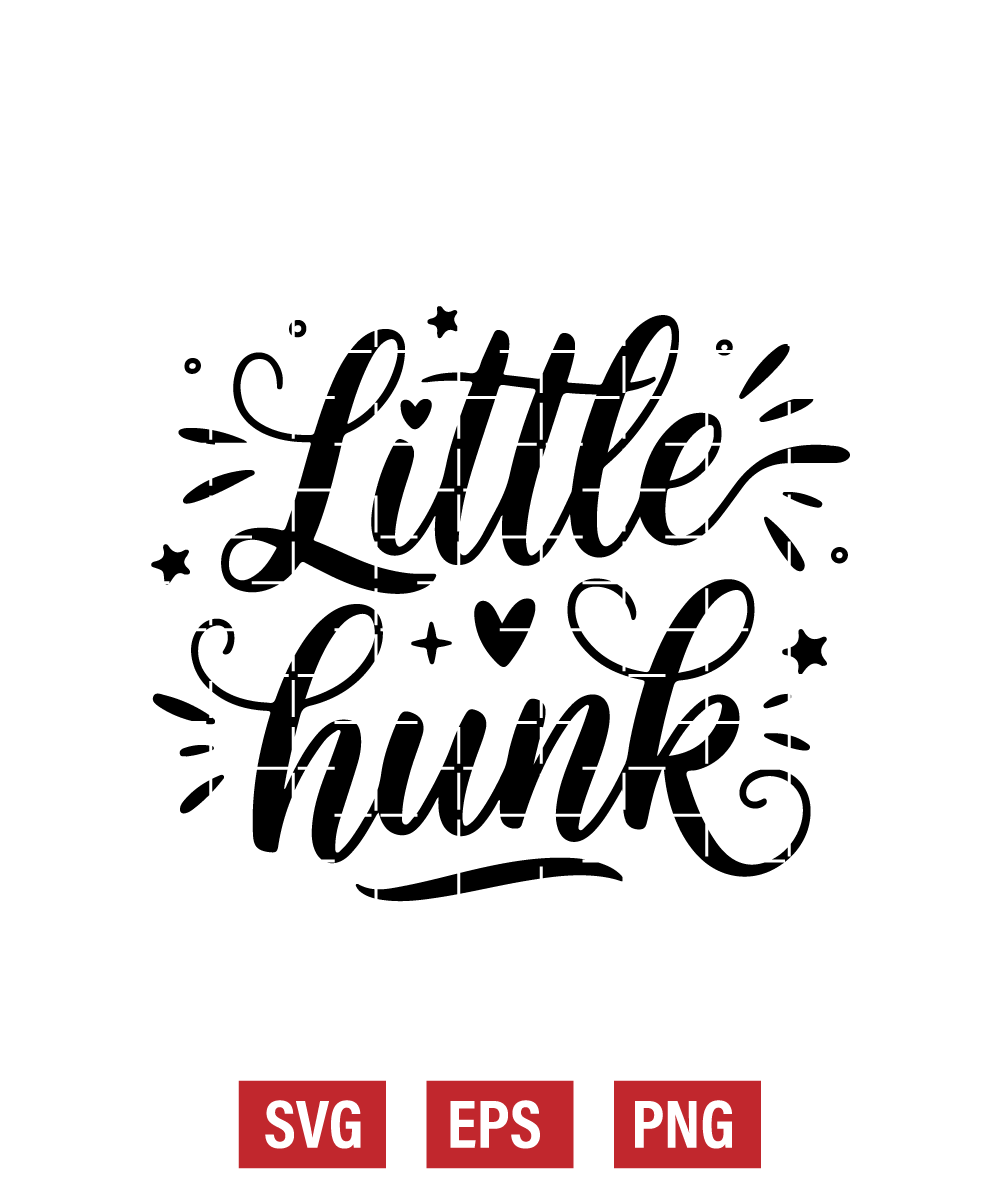 Little Hunk Svg