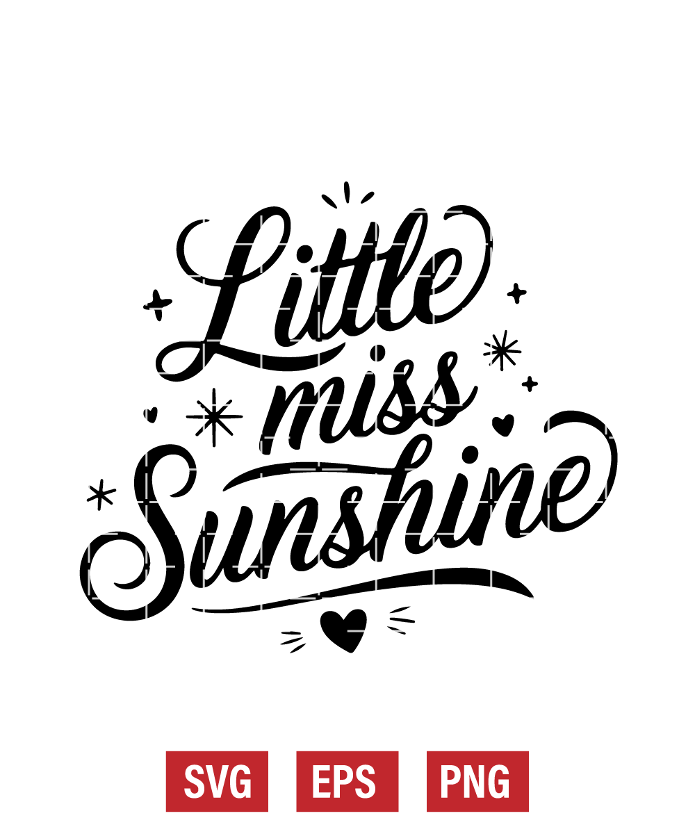 Little Miss Sunshine Svg