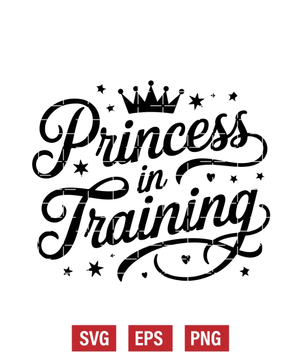 Princess in Training Svg