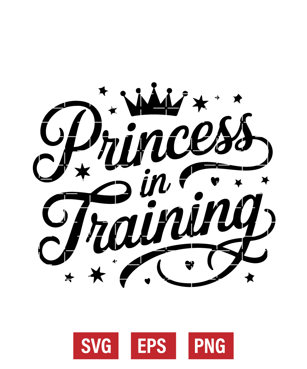 Princess in Training Svg