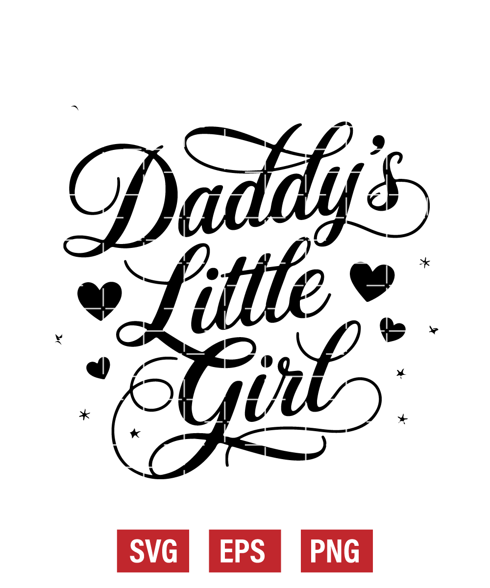 Daddy’s Little Girl Svg