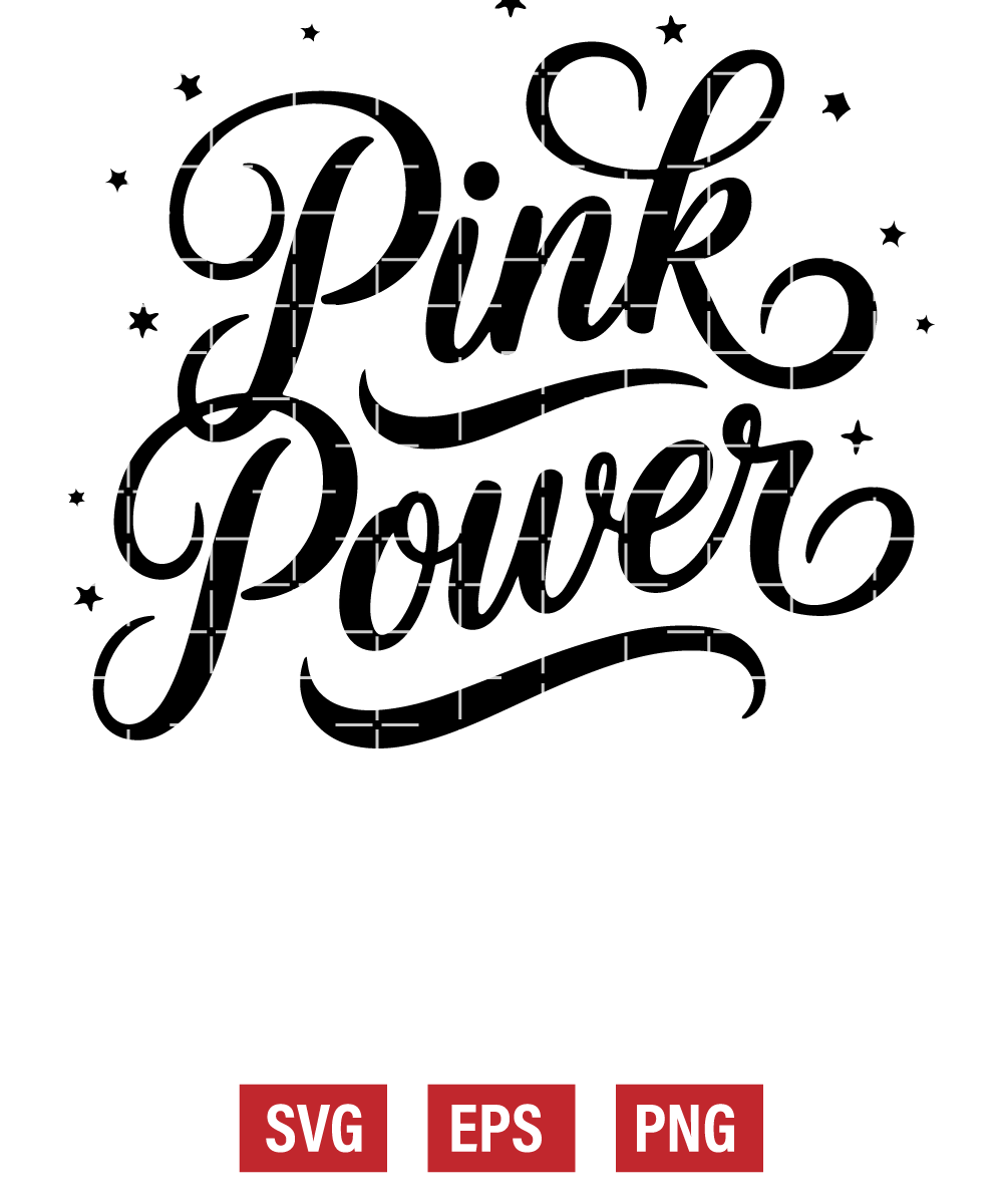 Pink Power Svg