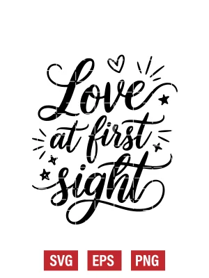 Love at First Sight Svg