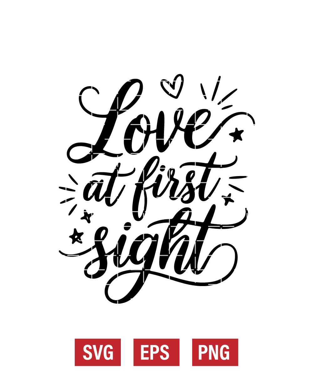 Love at First Sight Svg