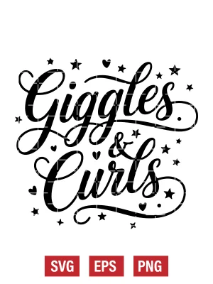 Giggles & Curls Svg