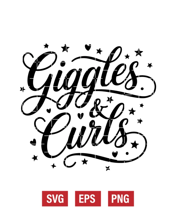 Giggles & Curls Svg