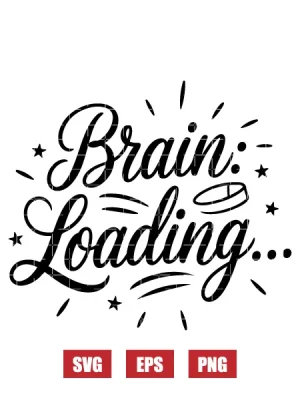 Brain Loading... Svg