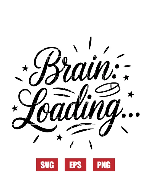 Brain Loading... Svg