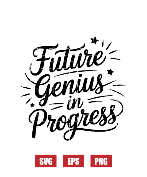 Future Genius In Progress Svg