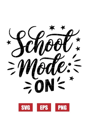 School Mode: On Svg
