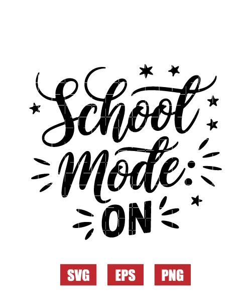 School Mode: On Svg