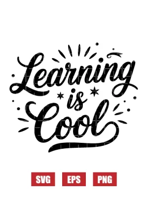 Learning Is Cool Svg