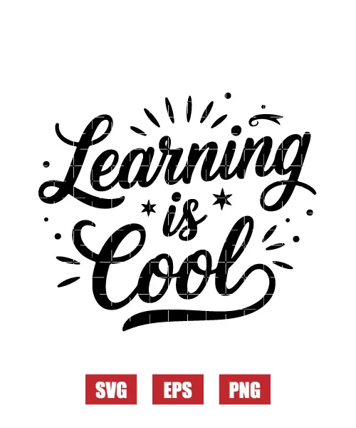 Learning Is Cool Svg