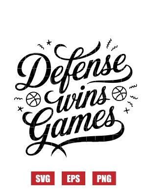 Defense Wins Games Svg