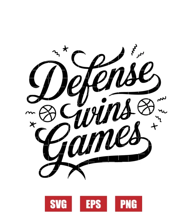 Defense Wins Games Svg