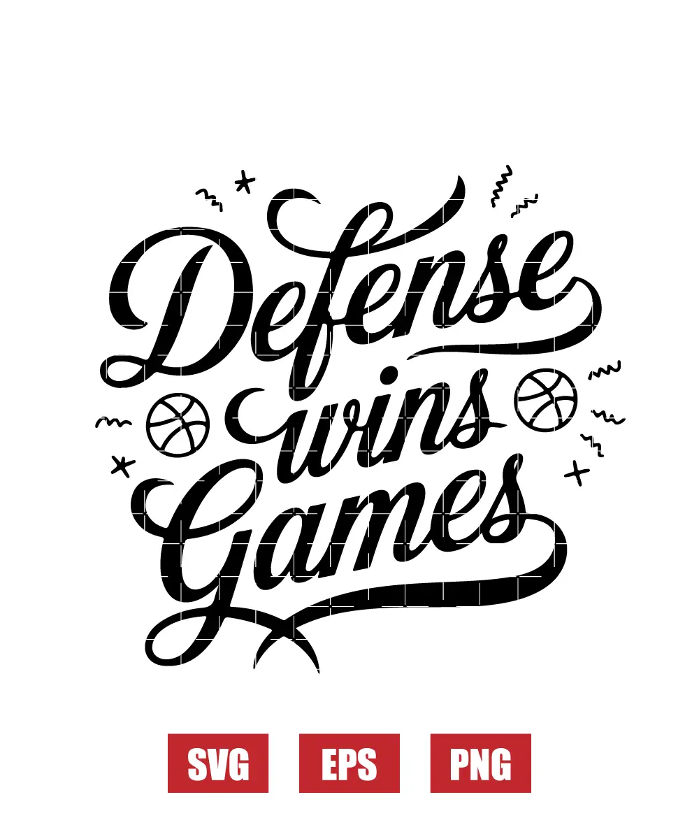 Defense Wins Games Svg