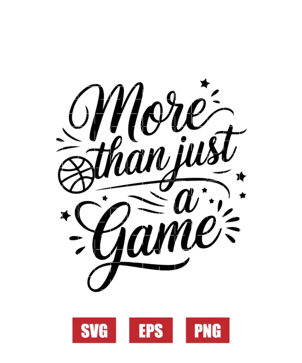 More Than Just a Game Svg