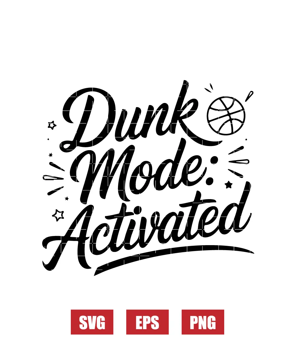 Dunk Mode: Activated Svg