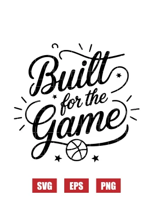 Built for the Game Svg