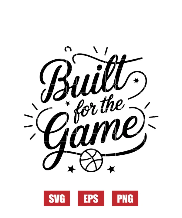 Built for the Game Svg