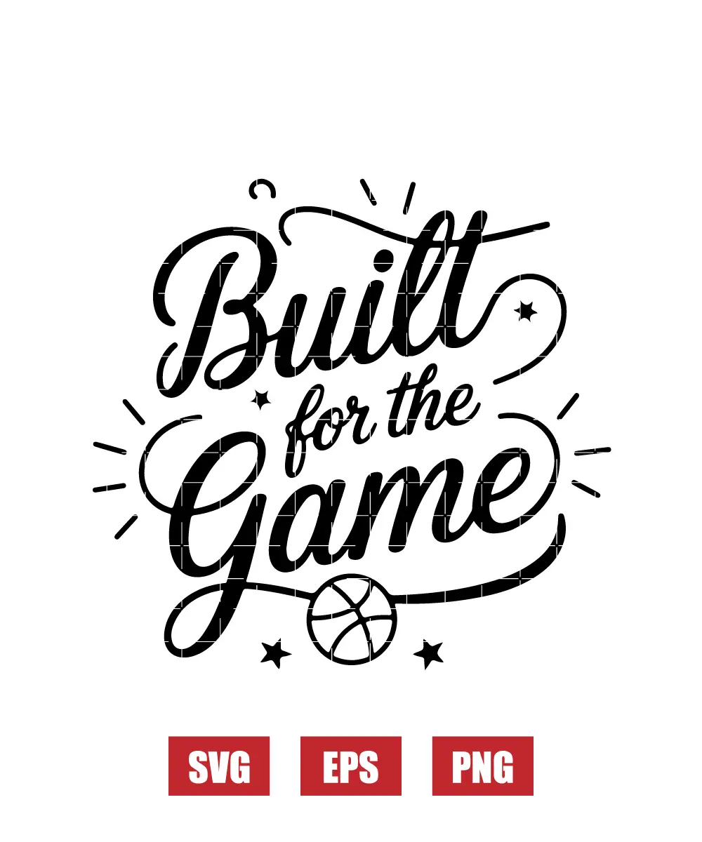 Built for the Game Svg