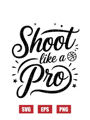Shoot Like a Pro Svg