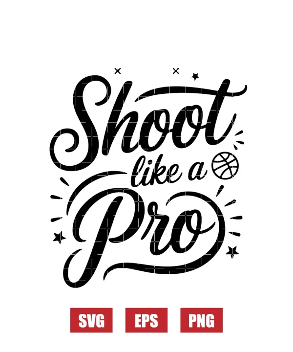 Shoot Like a Pro Svg
