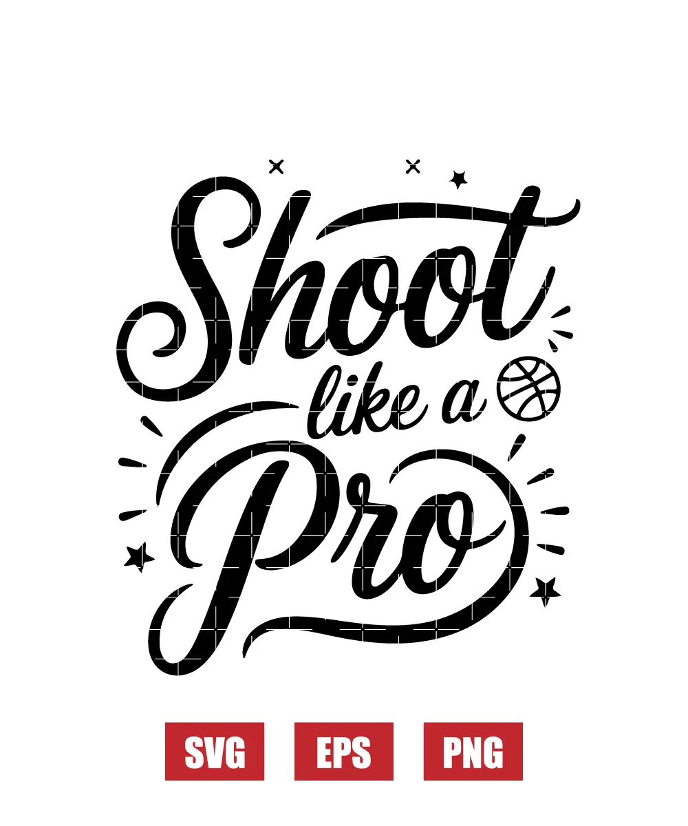 Shoot Like a Pro Svg
