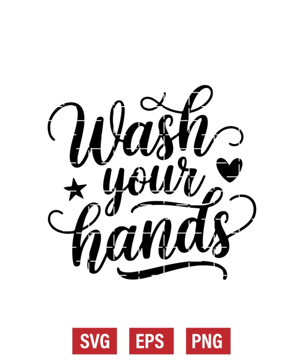 Wash Your Hands Svg