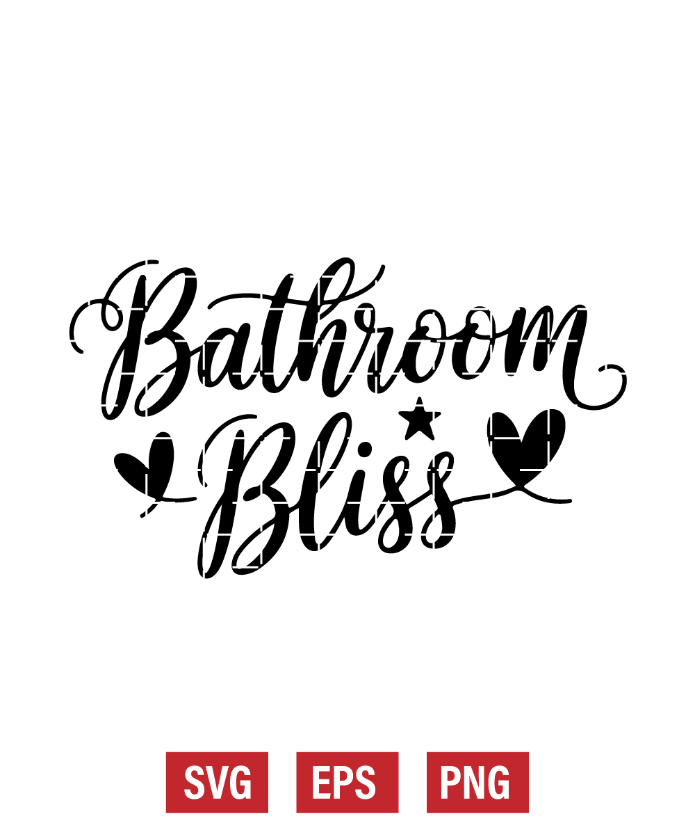 Bathroom Bliss Svg