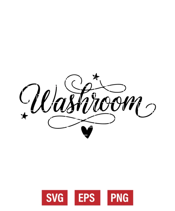 Washroom Svg