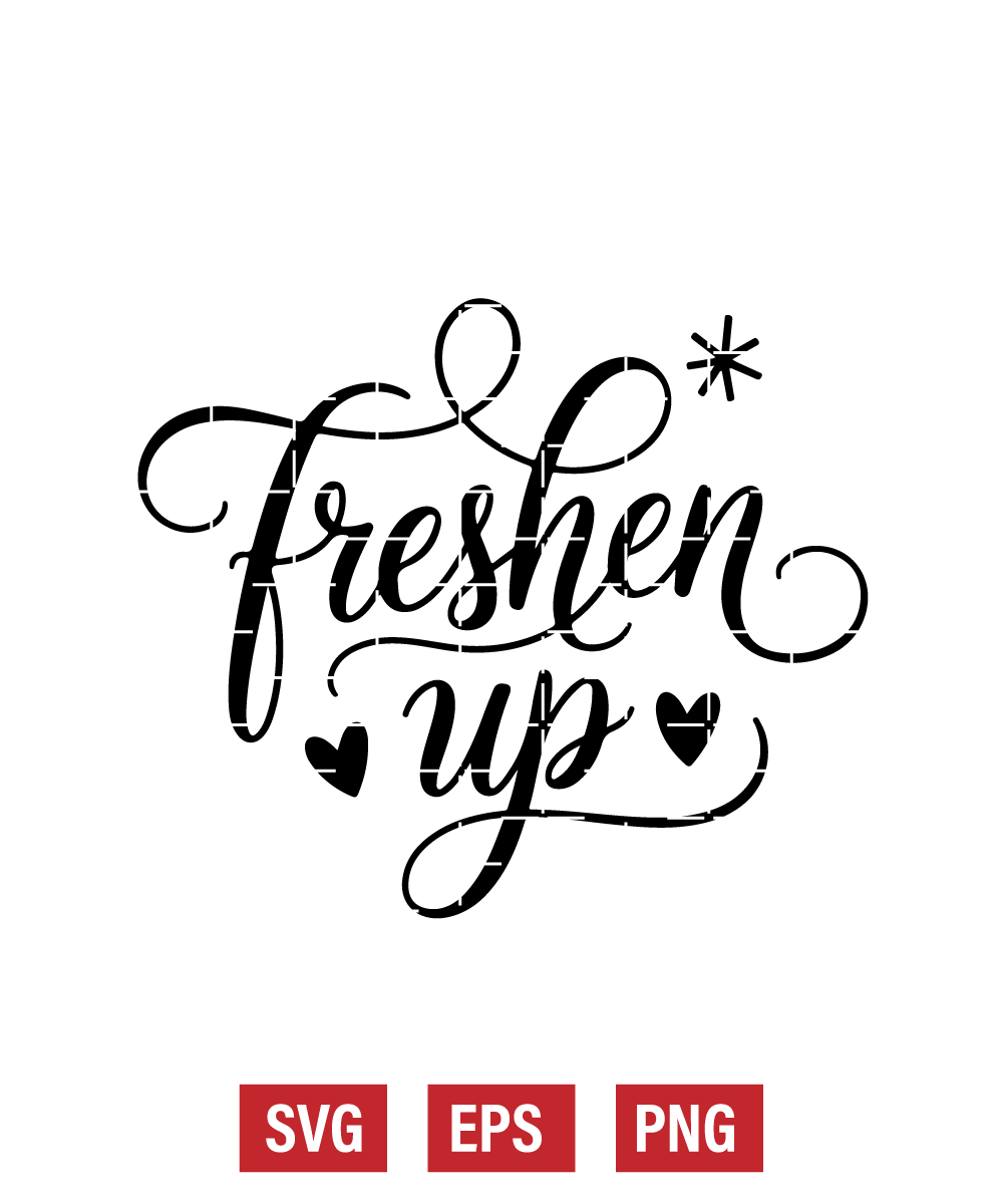 Freshen Up Svg