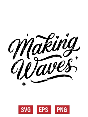 Making Waves Svg