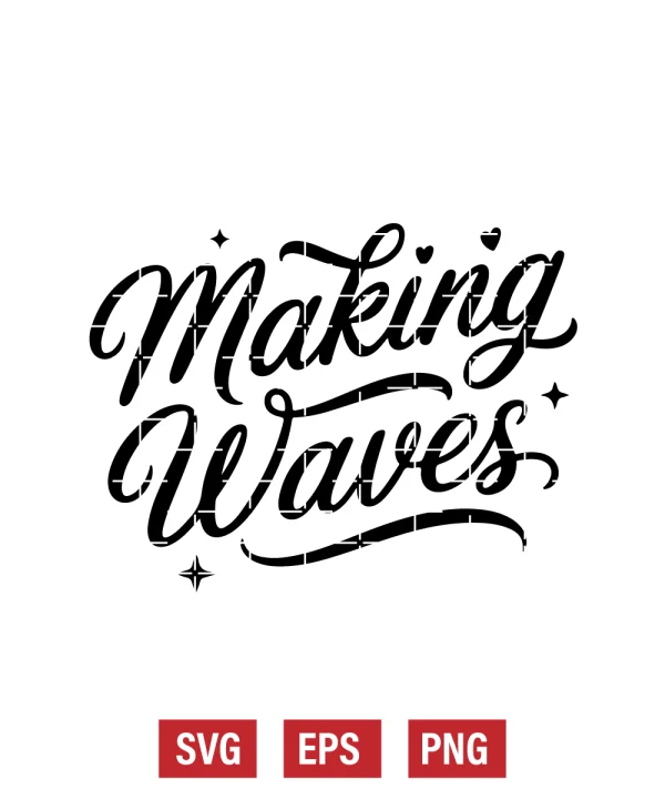 Making Waves Svg
