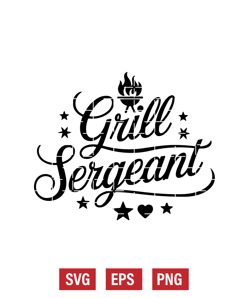 Grill Sergeant Svg