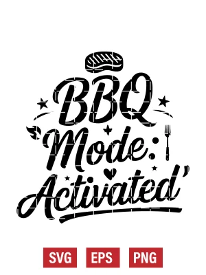 BBQ Mode: Activated Svg