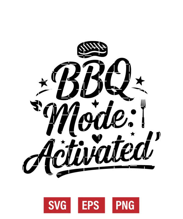 BBQ Mode: Activated Svg