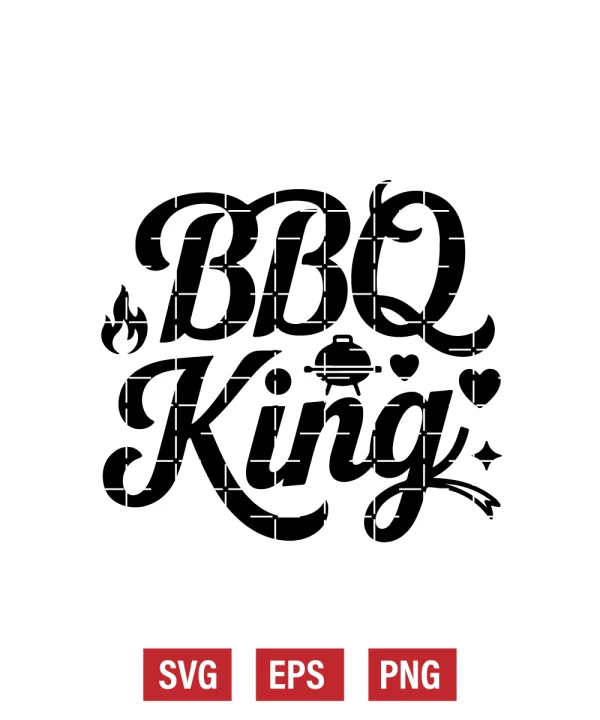 BBQ King Svg